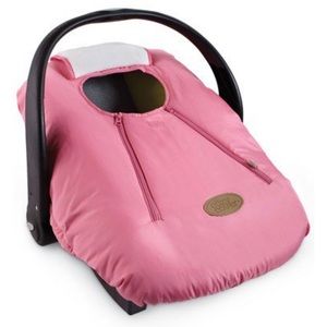 Pink Cozy Car Seat Cover